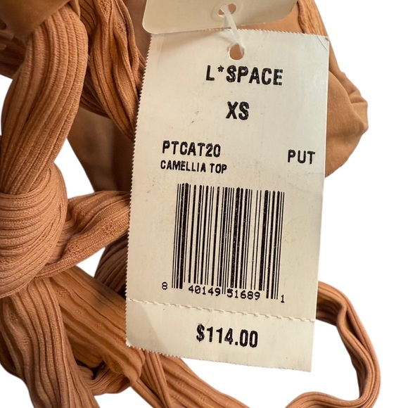 L*Space | Camellia Bikini‎ Top Putty Size XS - Picture 10 of 10